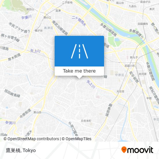 鷹巣橋 map