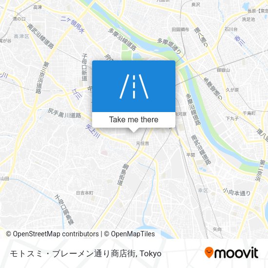 モトスミ・ブレーメン通り商店街 map