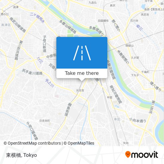 東横橋 map