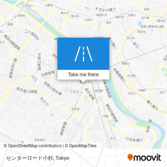 センターロード小杉 map