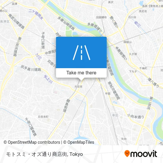 モトスミ・オズ通り商店街 map
