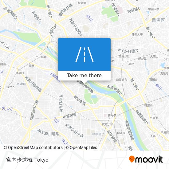 宮内歩道橋 map
