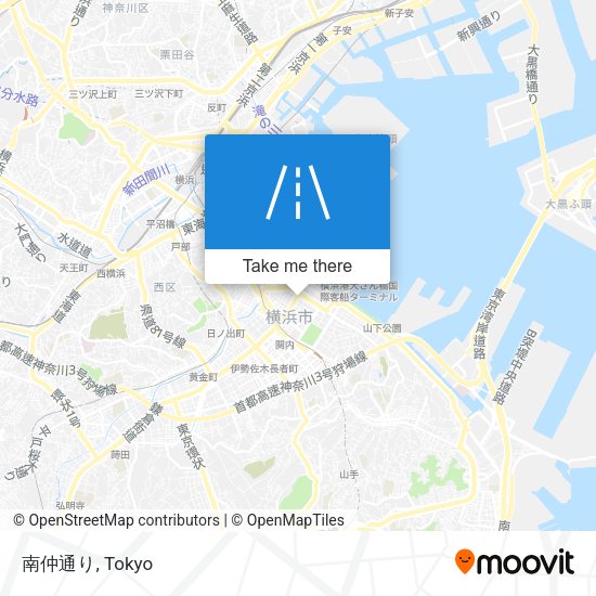 南仲通り map