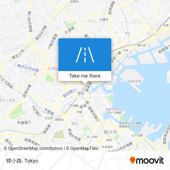 狸小路 map