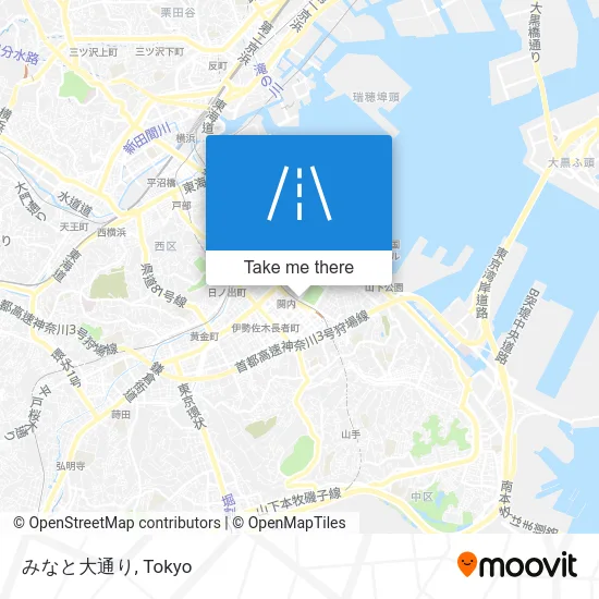 みなと大通り map