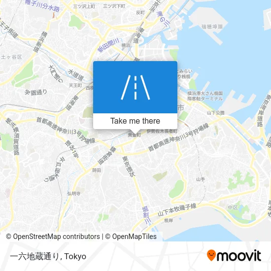 一六地蔵通り map