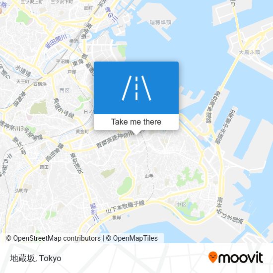 地蔵坂 map