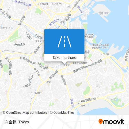 白金橋 map