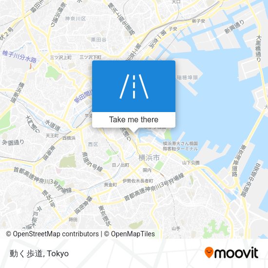 動く歩道 map