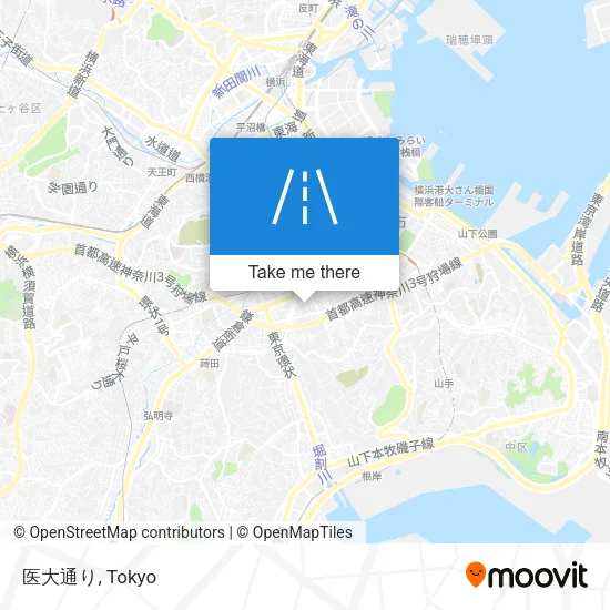 医大通り map