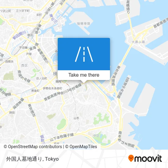 Foreigners' Cemetery Road map