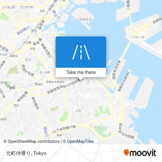 Motomachi Naka Street map