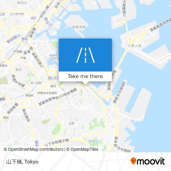 山下橋 map