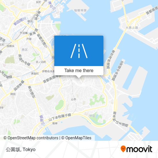 公園坂 map