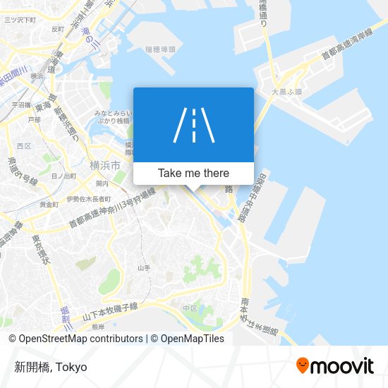 新開橋 map