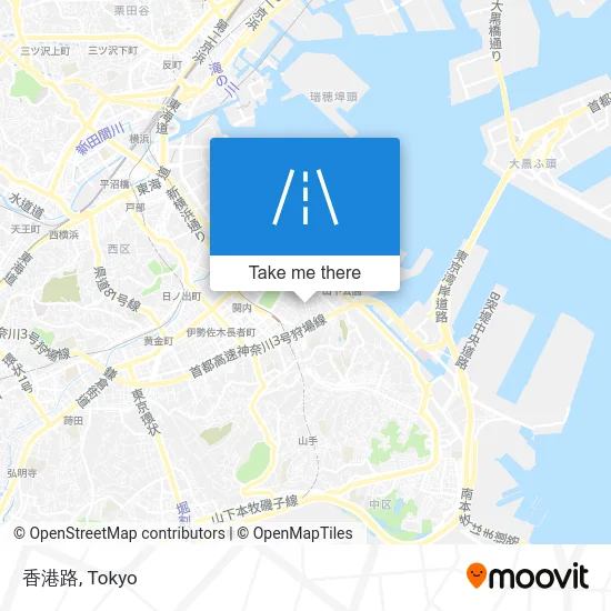 香港路 map