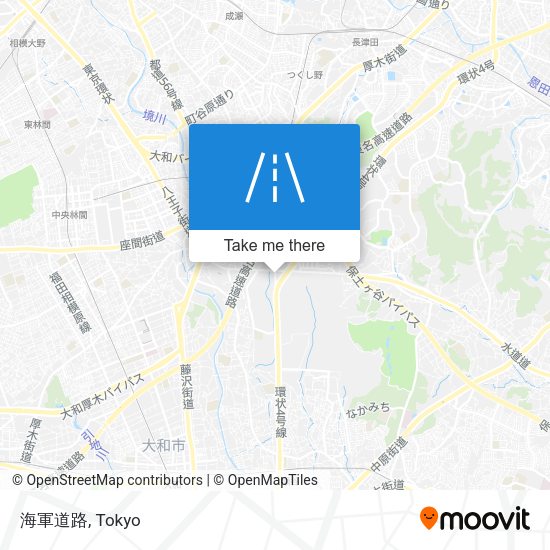 海軍道路 map