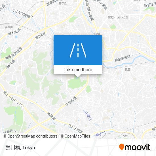 蛍川橋 map