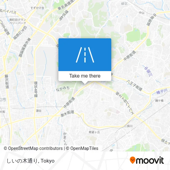 しいの木通り map