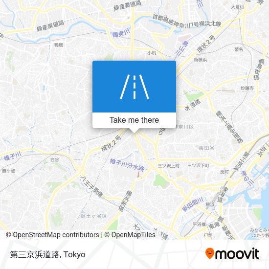 第三京浜道路 map