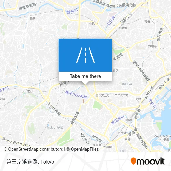 第三京浜道路 map