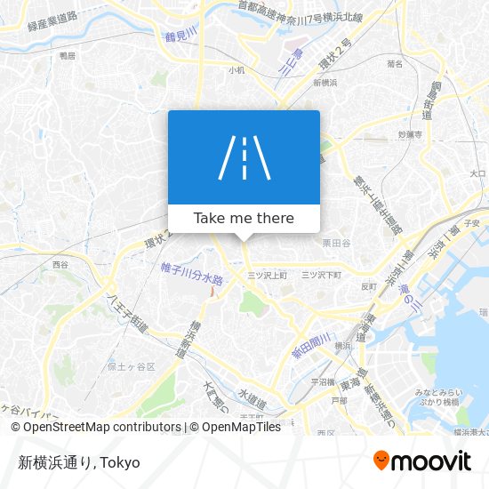 新横浜通り map