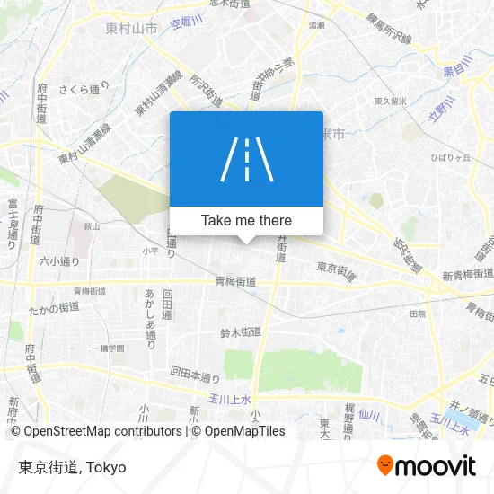 Tokyo Highway map