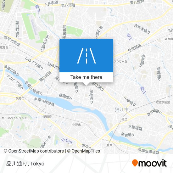 品川通り map