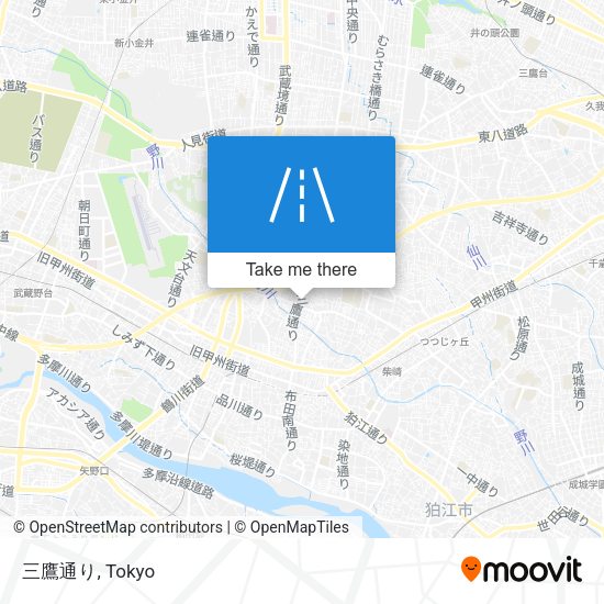 三鷹通り map