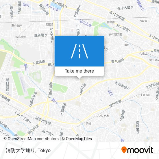 消防大学通り map