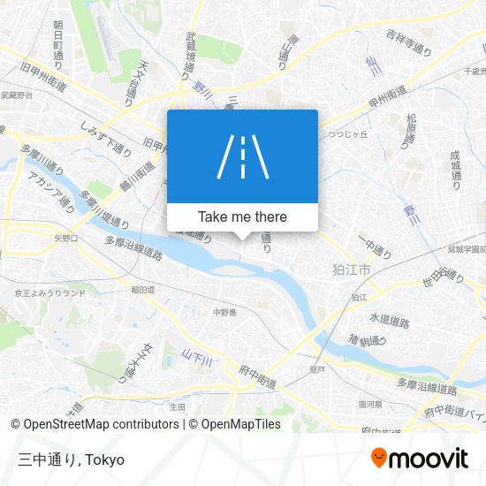 三中通り map