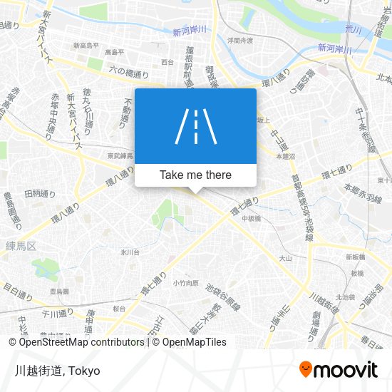 川越街道 map