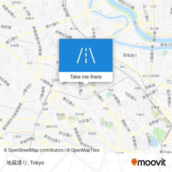 地蔵通り map