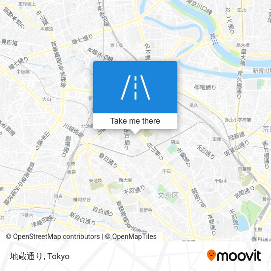 地蔵通り map