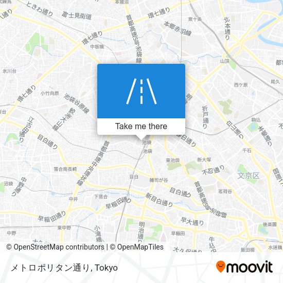 メトロポリタン通り map