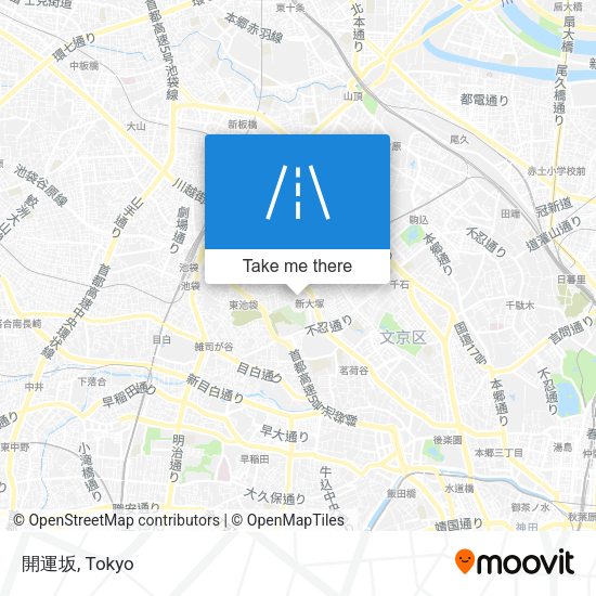 開運坂 map