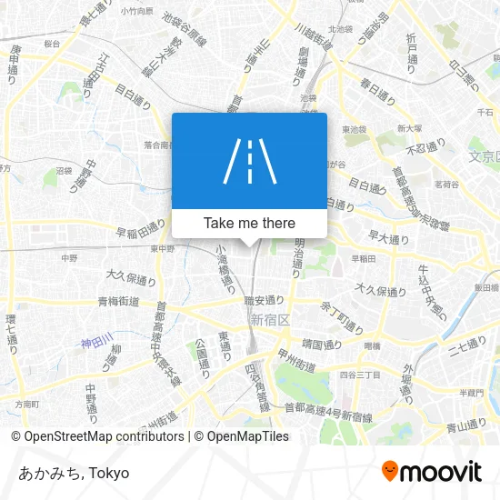 あかみち map