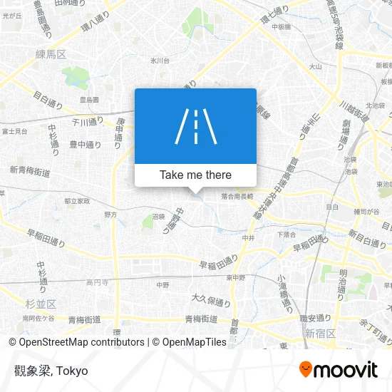 觀象梁 map