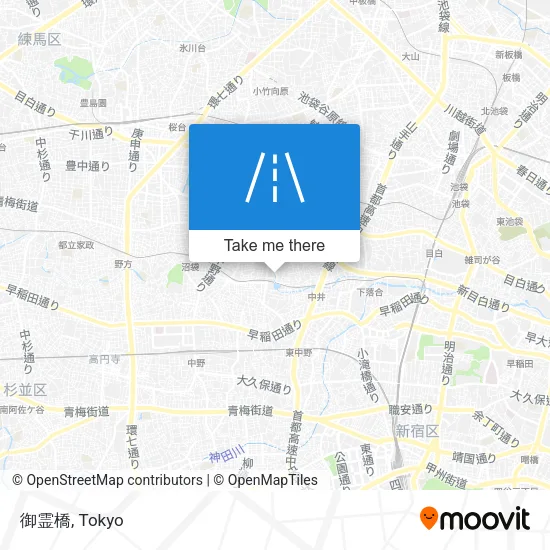 御霊橋 map
