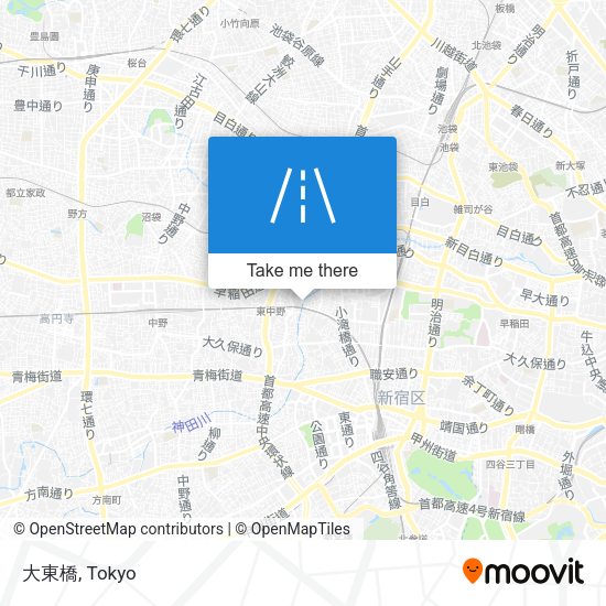 大東橋 map