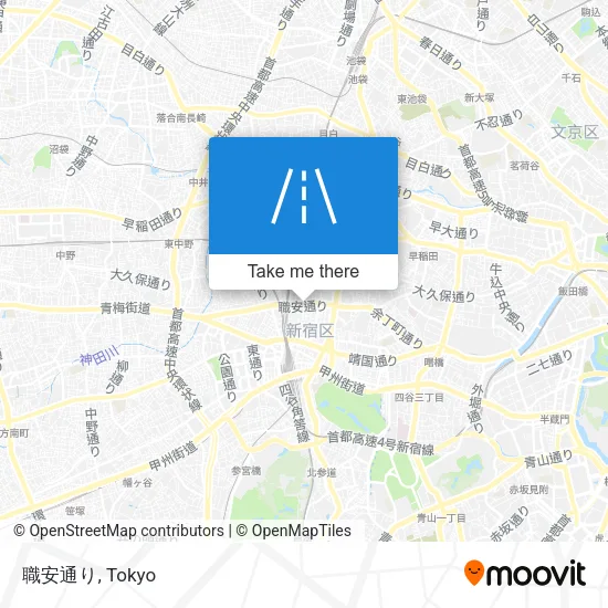 職安通り map