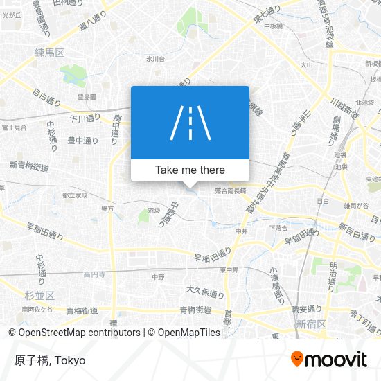 原子橋 map