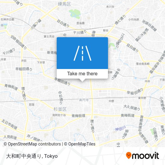 大和町中央通り map