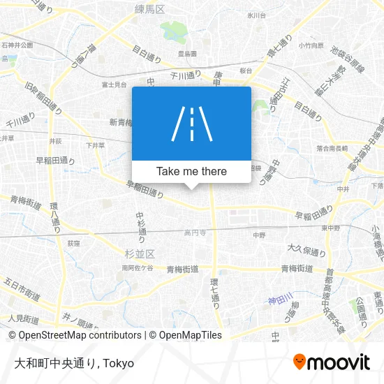 大和町中央通り map