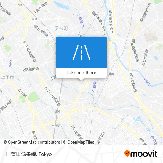 旧蓮田鴻巣線 map