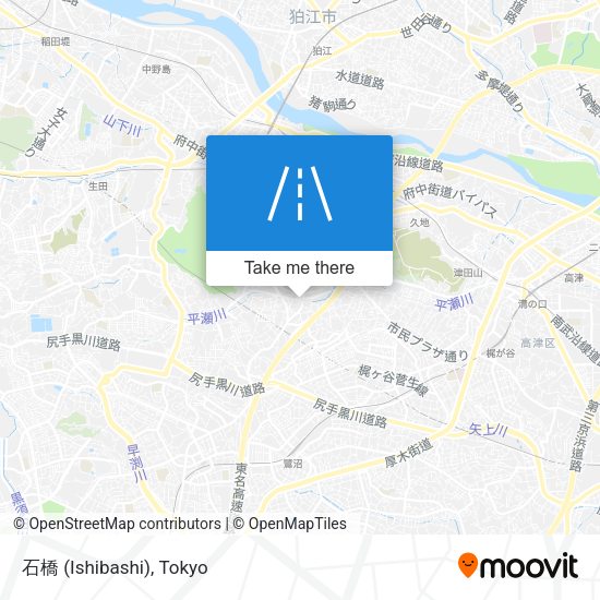 石橋 (Ishibashi) map