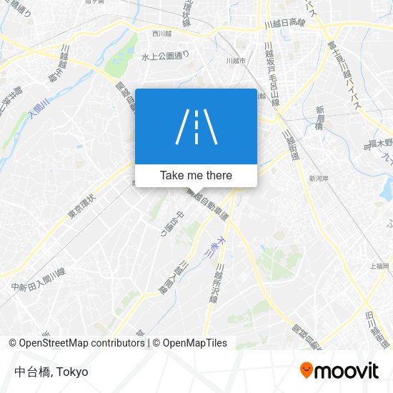 中台橋 map