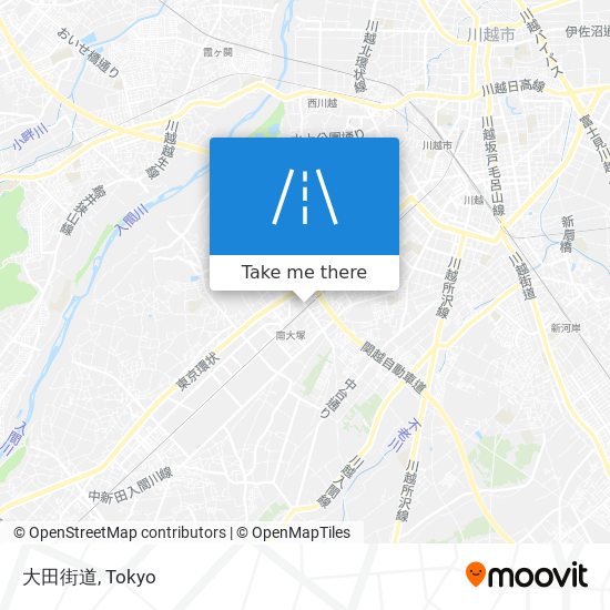 大田街道 map