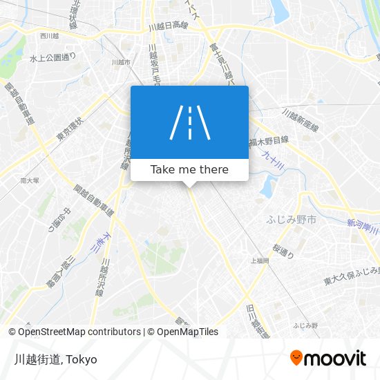 川越街道 map