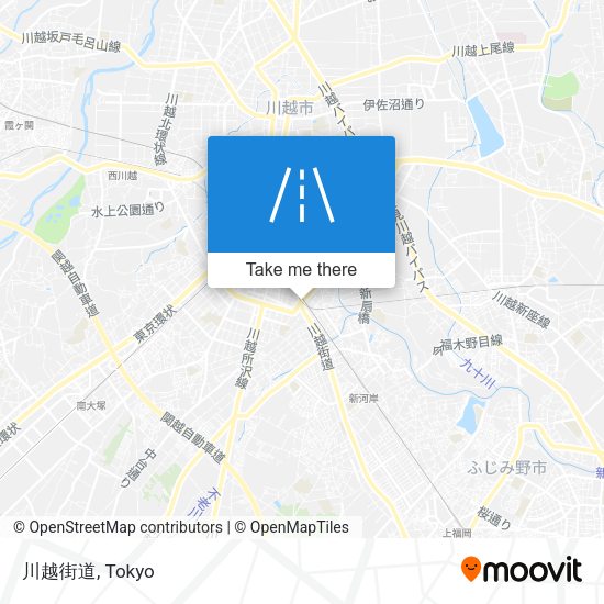 川越街道 map